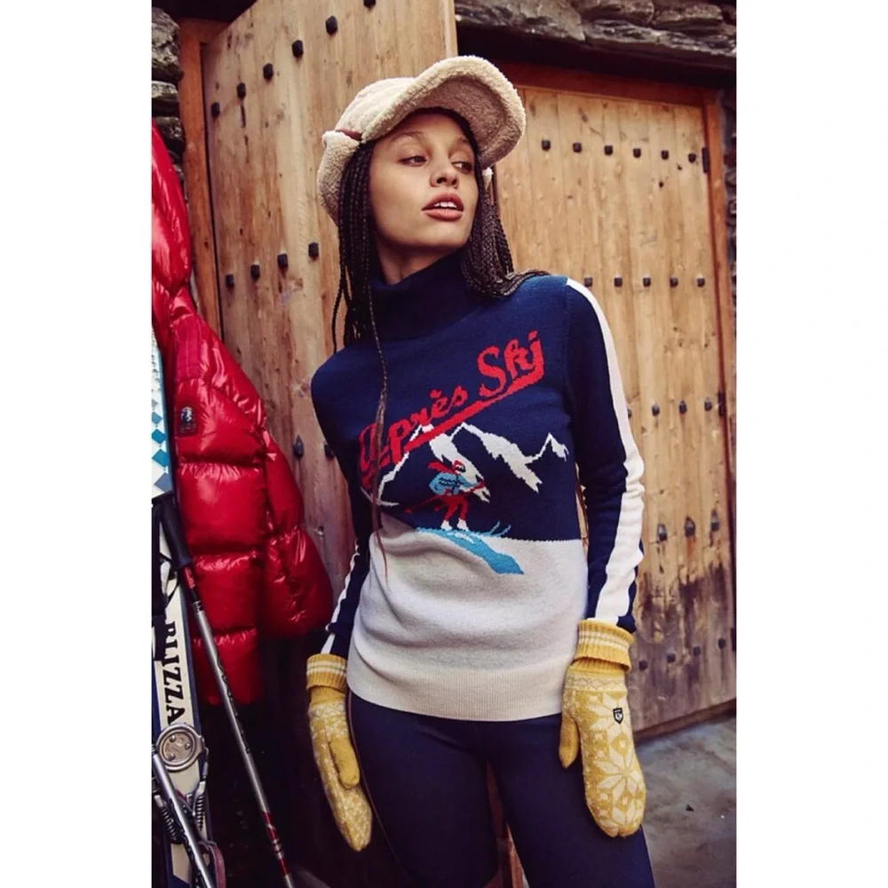 NWT We Norwegians Afterski Turtleneck Sweater Apres Ski Free People